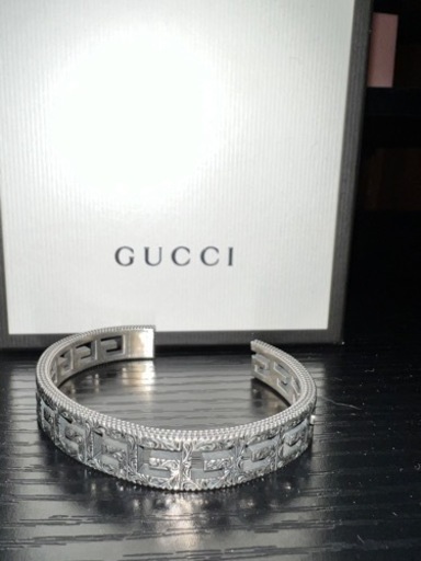 最終値下げ　美品　GUCCI グッチ　アクセサリー　ブレスレット　シルバー