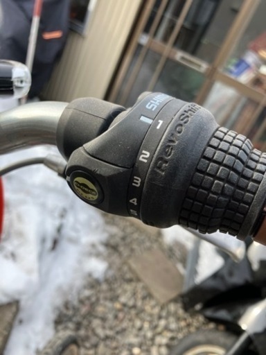 折りたたみ自転車　6段切り替え付き！
