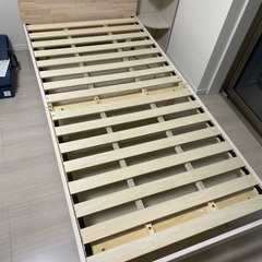 シングルベッド 6本脚付き／すのこ ★無料★
