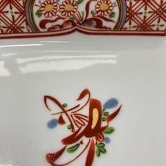 万歴赤絵デザート皿　5客の画像