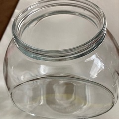 イタリア製強化ガラス瓶 1.8L　梅酒 駄菓子入れの画像