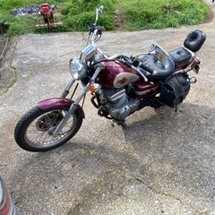 ホンダレブル250自賠責付名変のみで乗れますの画像