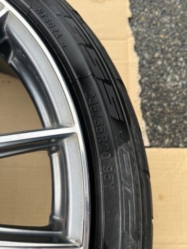 20インチアルミホイール　車のパーツ タイヤ、ホイール