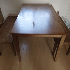 ベンチタイプ ダイニングテーブル