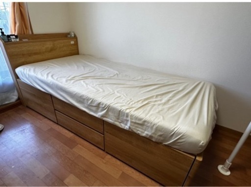 家具 ベッド シングルベッド