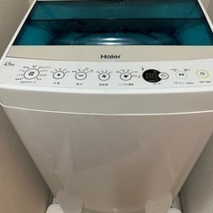 3月18日の週引き渡し　洗濯機
