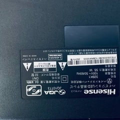 ⭐️Hisense 液晶テレビ ⭐️ ⭐️32BK1⭐️の画像
