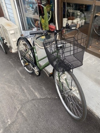 後ろタイヤも新品に交換してる変速付きの中古自転車です！ 10%OFF】中古 自転車 激安 ロードバイク FUJI ROUBAIX 700×25C ギア(前 
