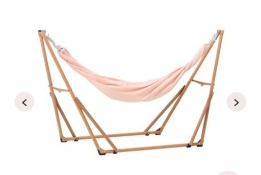 Francfranc 3WAYハンモック　ピンク*ナチュラル