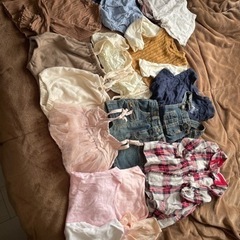 子供用品 キッズ用品 子供服60〜90サイズ　女の子セット