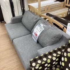 KC-12【新入荷　リサイクル品】FUJIEI スージョ　2.5シーターソファ　グレー