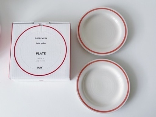 新品 HAY Sobremesa Plate ヘイ プレート 2点セット 皿