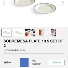 新品 HAY Sobremesa Plate 2点セット ヘイ プレート 北欧の画像