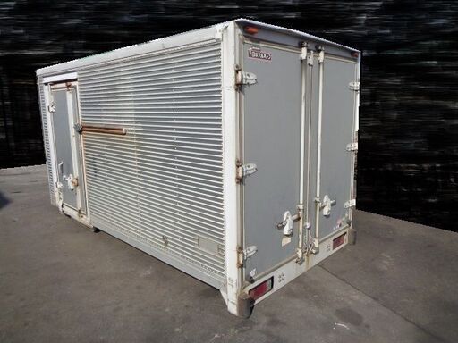 トラックコンテナ 箱 3200x1830x2160 横扉付 アルミバン 冷凍冷蔵 保冷