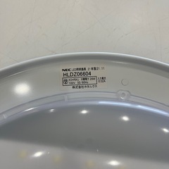 ＊NEC 6畳用 LEDシーリングライト HLDZ06604 照明 2021年製 リモコン付きの画像
