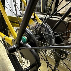 【美品】自転車　STEELY(BAA)　27.5インチ　ギア付き　マッドマスタードの画像