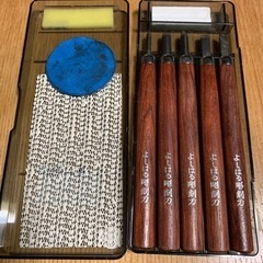 彫刻刀 小学校 記名ありの画像