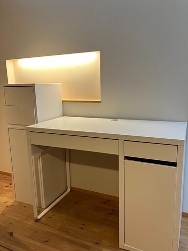 IKEA MICKE ミッケ／EKET エーケト机／キャビネット　都内引取限定 練馬駅10Km無料お届け