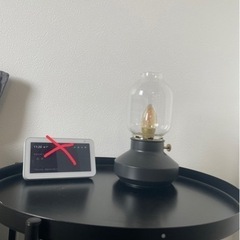 セット出品　IKEA サイドテーブル　テーブルランプ