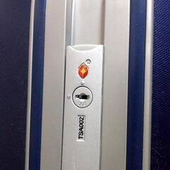 フレームタイプのスーツケース(たぶん90Ｌ)の画像