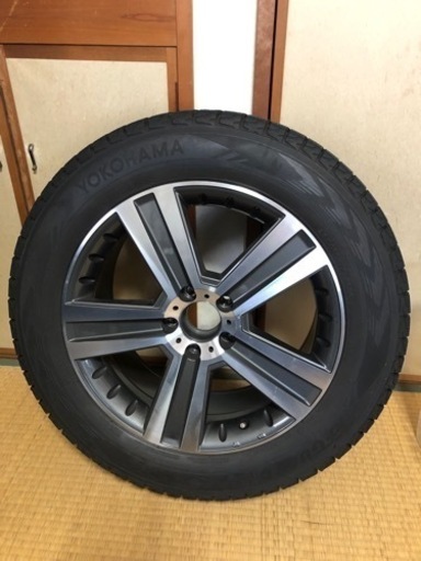 直接手渡し限定【YOKOHAMA ice GUARD G075 235/60R18】スタッドレス【EUROTECH 18インチ 8J5