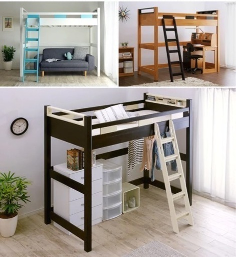 ハイタイプロフトベッドCreil loft5