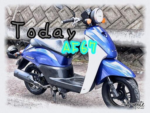 豊田市発　HONDA Today AF67 FI 絶好調　FE24030802