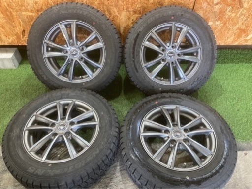 他ご成約　2022年スタッドレス‼️バリ溝‼️195/65R15⭐️⭐️15×6J、ET53、5H×114.3???