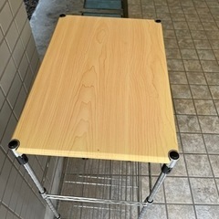 キャスター付　キッチン棚の画像