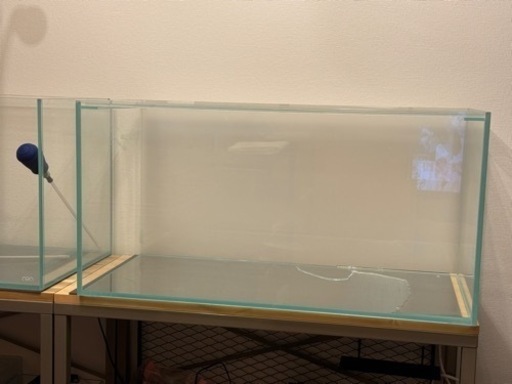 90センチ水槽　地震対策