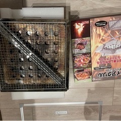 キャンプ用品　グリル　＋　火消し壺　BBQ