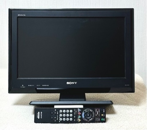 09年製　ソニー19型！液晶テレビ BRAVIA  KDL-19J5 リモコン付き！