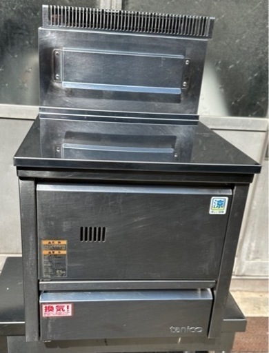 【動確済み】2017年 タニコー 業務用 卓上フライヤー 都市ガス NB-TCFL-C4045G 油量12L 400×450×410 揚げ物 ガスフライヤー tanico 大阪