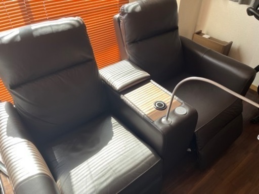 ニトリ　2人がけ電動ソファ