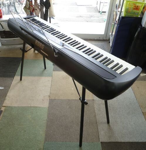 KORG 電子ピアノ SP-280 88鍵盤 スタンド/ペダル付き ブラック デジタルピアノ キーボード ピアノ コルグ 札幌 北20