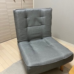 【3/10】1人用ソファー　脚付　リクライニング可能