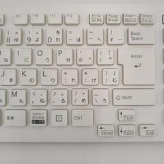 FUJITSUワイヤレスキーボード 電池式 20年製 TJ3833の画像