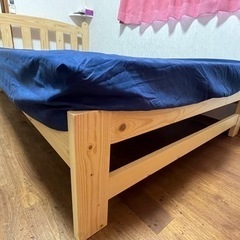 家具  セミダブルベットの画像