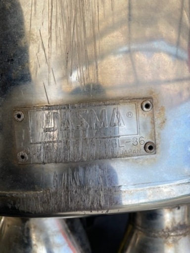 Y50フーガ用　インパルマフラー
