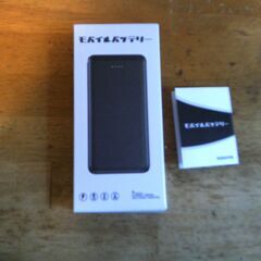 (お取引中)12000mAh モバイルバッテリー9００円の画像