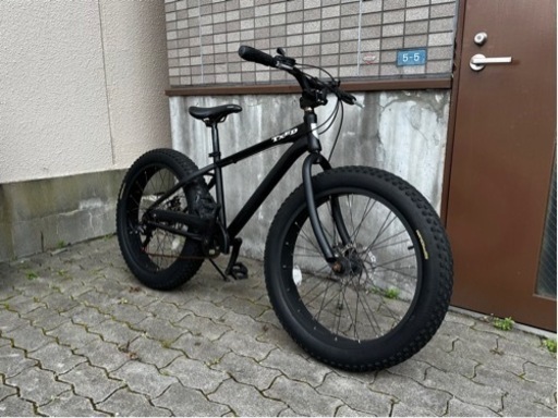 【終了】【即日OK】極太タイヤ ファットバイク 自転車