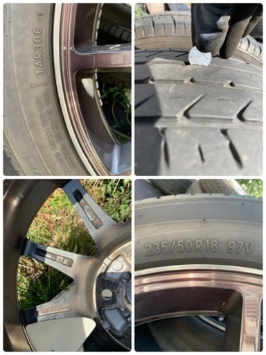 ★ 最終値下げ★タイヤホイール4本セット☆車は見本です