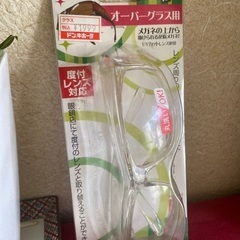 未使用　花粉防止　ファションショー用ガラス