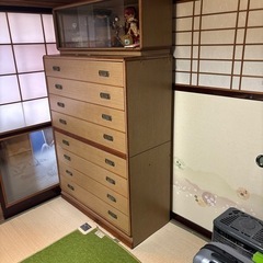 和家具、桐たんす、レトロ、アンティーク