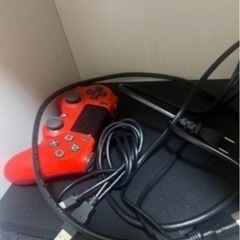 Ps4/(赤)コントローラー付き
