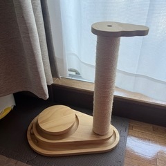猫回転盤おもちゃ　爪研ぎ