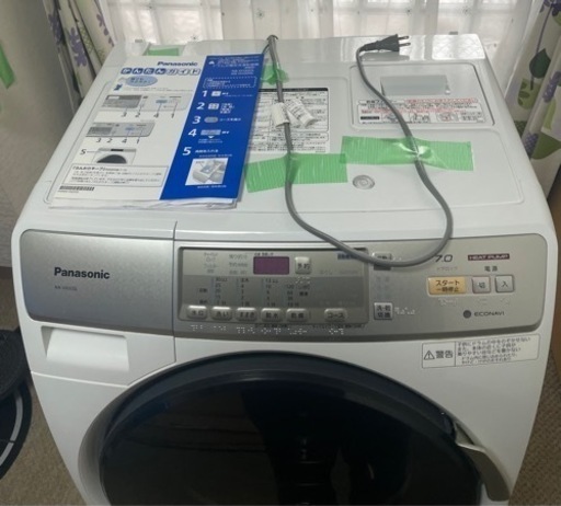 【決まりました】Panasonic ドラム式洗濯機