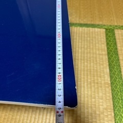折りたたみテーブル　紺色の画像
