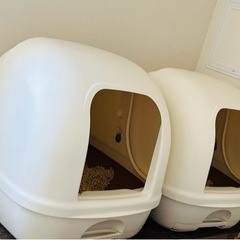 猫システムトイレ　フード付き　　の画像