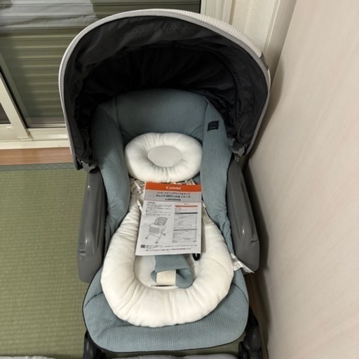 コンビ ネムリラAUTO SWING BEDi LongスリープシェルEG/ミンティブルー